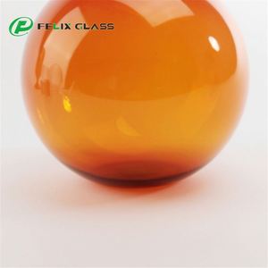 Pantalla de Lámpara de Mesa Única de Vidrio Borosilicato 3.3 Transparente Soplada a Mano para Decoración del Hogar, Iluminación Interior, LED Inalámbrico - Product Image 4