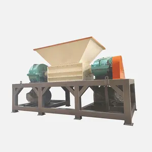 Life plastic bone small biaxial shredder Wood tire shredder head material film woven bag shredder