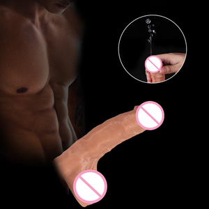 Consolador Ultra Realista, Spray de Agua Anal, Juguetes Sexuales de Silicona de Grado Médico, Ventosa Fuerte, Manos Libres, Consolador Hueco con Chorro - Product Image 6