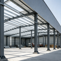 Atelier modulaire extensible en acier, structure métallique évolutive pour répondre aux besoins de production d'entreprises en croissance