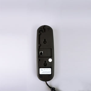 Téléphone d'hôtel en plastique à deux lignes, étanche, son clair, combiné noir/blanc, EXCELLTEL CDX-9602B, idéal pour salle de bain d'hôtel - Product Image 6