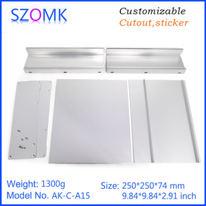 SZOMK di alta qualità AK-C-A15 custodia in alluminio estruso profilo in alluminio industriale profilo in alluminio industriale - Product Image 6