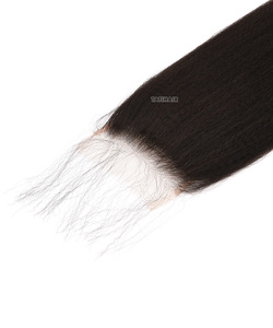 Tati ผม4X4 HD เครื่องทอผมตรงแบบบราซิลเลียนเลียนแบบเรีมีผ้าคู่100% แท้สำหรับการปิดลูกไม้8นิ้ว - Product Image 6