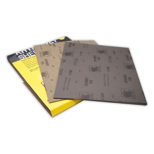 INDASA P60-P2000 Hoja de papel de <span class=keywords><strong>lija</strong></span> de carburo de silicio húmedo/seco, papel abrasivo impermeable para pulido de pintura de automóviles y metal - Product Image 1