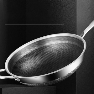 <span class=keywords><strong>Wok</strong></span> para un calentamiento uniforme a altas temperaturas Durabilidad fácil de limpiar - Product Image 4