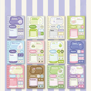 Pegatinas de Papel con Acabado Brillante y Recorte de Contorno, Serie 'Señal de Latido del Corazón', Estilo Coreano, Autoadhesivas, para Decoración Festiva - Product Image 5