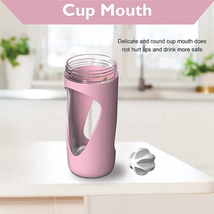 Bottiglia d'acqua con indicatore di tempo da 828 ml, senza BPA e a prova di perdite, per frullati proteici - Motivatore per bere acqua per palestra, ufficio, scuola ed escursioni - Product Image 3
