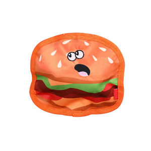Juguete de Peluche para Perros con Sonido, para Aliviar el Aburrimiento, con Forma de Pizza, Hamburguesa y Papas Fritas, Artículos para Mascotas - Product Image 2