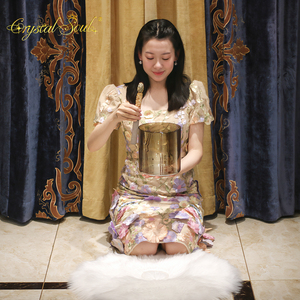 Cuencos Cantores de Cristal Crystal Soul Alchemy, 99.99% SiO2, Instrumento de Sanación por Sonido de Cuarzo Puro - Product Image 3