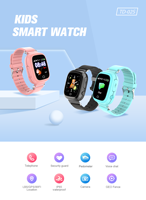 Nuevo Reloj Inteligente para Niños TD-02, Rastreador LBS, Reproductor de Música, Cámara, Calculadora, Alarma, Resistente al Agua IP67 con Función de Brújula