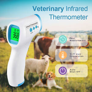 Thermomètres numériques vétérinaires infrarouges Mesurant la température des chats et des chiens Thermomètre vétérinaire pour animaux de grande taille - Product Image 2