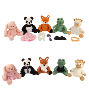 <span class=keywords><strong>Shanghai</strong></span> Oriland regalo personalizzato per bambini che si veste i giocattoli di peluche di peluche di volpe per la festa - Product Image 6