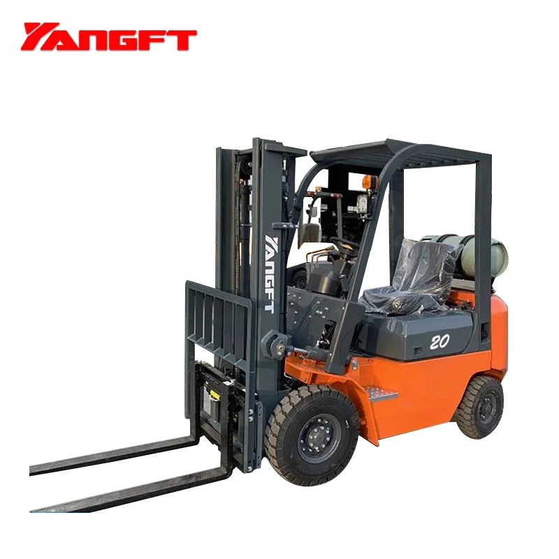 YangFT Harga forklift bensin elektrik diesel baterai 1t 2t 3 ton dengan suku cadang untuk dijual
