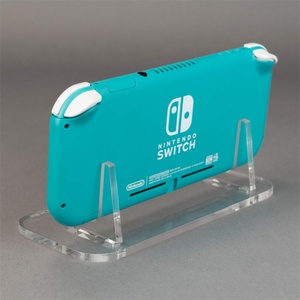 YAGELI Square Clear Acrylic Nintendo Switch Lite Game <b>Controller</b> <b>Stand</b> Holder with Custom Logo-Customizable Size & Color - Product Image 1