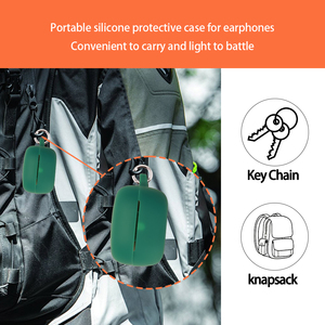 Funda Protectora para Auriculares <span class=keywords><strong>Baseus</strong></span> WM02s, Carcasa para Auriculares Inalámbricos, Funda de Silicona para Auriculares <span class=keywords><strong>Baseus</strong></span> WM01s - Product Image 6