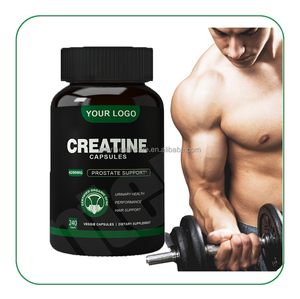 Ausreson Etiqueta Privada Creatina suplemento deportivo soporte muscular Pre entrenamiento 80/200 malla Halal creatina cápsulas - Product Image 1