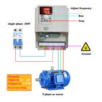 Variateur de fréquence de haute qualité WCE SCK300 0,75KW-7,5KW, variateur de vitesse AC VFD 220V-440V, contrôle de vitesse du moteur RS485/Modbus