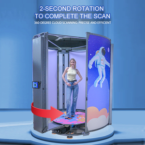 人間とペット向けの高速自動<span class=keywords><strong>3D</strong></span>スキャナー USB接続、2秒スキャン速度、ポートレート印刷用<span class=keywords><strong>3D</strong></span>モデル作成、eコマース対応 - Product Image 5