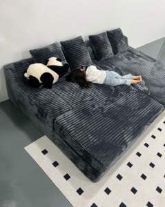 Set divano gigante di fascia alta Mufang spugna ad alta densità reclinabile <span class=keywords><strong>grande</strong></span> letto Villa per <span class=keywords><strong>soggiorno</strong></span> appartamento dell'hotel Design modulare - Product Image 2