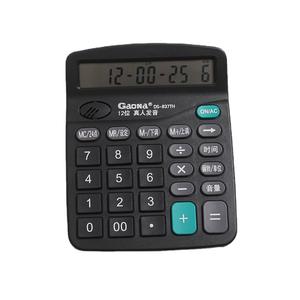 เครื่องคิดเลขเสียงไคมา 12 หลัก สีดำ ใช้แบตเตอรี่ สำหรับการบัญชีการเงิน หน้าจอขนาดใหญ่ รุ่น Sc 1237l - Product Image 4