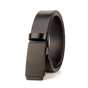Haute qualité automatique <span class=keywords><strong>sans</strong></span> <span class=keywords><strong>dents</strong></span> Top Grain italien 100% pur ceinture en cuir véritable <span class=keywords><strong>sans</strong></span> trou - Product Image 4