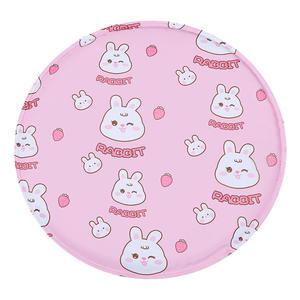 Sommer PVC Katze Hund Kühlbett Matte Multifunktion ales rundes <span class=keywords><strong>Gel</strong></span> Kissen mit solide bedruckten Cartoon Design Großhandel Haustier Matten & Pads - Product Image 5