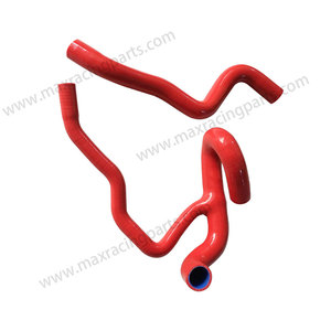 Radiador de silicone para mazda 3 mazdaspeed3 2.3l, radiador com mangueira turbo kit, preto, azul e vermelho