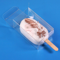 Boîtes professionnelles pour cakesicles, emballages pour barres de céréales, boîtes transparentes pour bonbons et glaces pour fêtes d'anniversaire