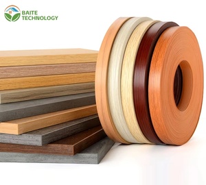 Bandas de borde de PVC para accesorios de muebles Lámina de Formica laminada con HPL y material acrílico de madera de melamina - Product Image 5