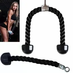 Gym Pull Down Touw 27 & 36 Inch Oefenkabel Machine Bijlagen Katrol Systeem Triceps Touw