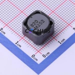 Inducteur de puissance CDRH127/LDNP-820MC SMD-4P, 12x12mm (Inductance : 82uH) (Précision : 20%) Courant nominal : 2,4A - Product Image 1
