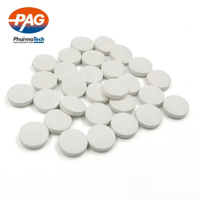 Sold in Eu Without C2H40 Support Thyroid and Brain Health 8Mm Health Supplement Iodine 250Mcg Tablet