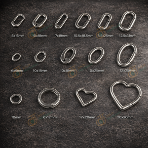 Llavero de Metal Resistente a la Corrosión, Gancho de Acero Inoxidable de Alta Resistencia, Conector de Clip para Correa de Bolsa, Correa de Cuero - Product Image 5