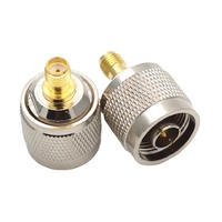 Conector macho N coaxial RF de cobre de alto rendimiento a hembra SMA
