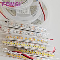 Bande LED FOMSI DC 12V 10W Smd2835 120leds/m 8mm Haute Densité Adhésif Arrière Découpable Bande LED Blanche Flexible Bande Lumineuse LED
