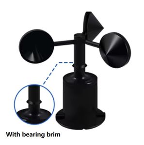 베이나사 OEM 공장도 가격 Rs485 출력 로라 로라완 고정밀 플라스틱 3컵 풍속 센서 미니 풍속계 데이터 - Product Image 2