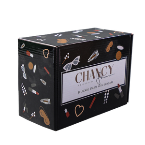 Boîte <span class=keywords><strong>en</strong></span> papier recyclé avec logo brillant personnalisé, boîte d'expédition <span class=keywords><strong>en</strong></span> carton ondulé écologique pour les entreprises de cosmétiques <span class=keywords><strong>en</strong></span> <span class=keywords><strong>ligne</strong></span> - Product Image 4