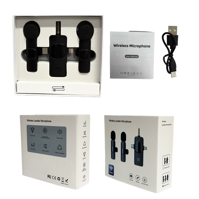 K15 Lapel Microphone Compact & Convenient for All Your Video Recording Needs