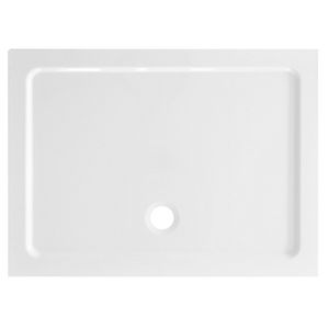Plato de Ducha Rectangular Plano de Tecnopolímero Mr. Flat, 80 x 120 cm, Altura 3 cm, Tipo Acrílico - Product Image 1