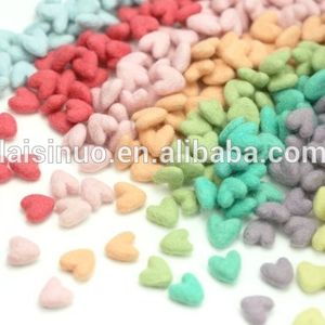 Đầy Màu sắc handmade Len cảm thấy trái tim bóng đạo cụ nhiếp ảnh tùy chỉnh kích thước giáng sinh trang trí laisinuo mô hình thương hiệu LSN-B003 - Product Image 3