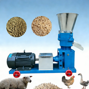 Nuova Macchina per Pellet ad Alta Efficienza con Motore da 7,5 kW, Lavora Cereali/Paglia per Pollame e Bestiame, Alta Produttività per Mangimi Animali - Product Image 1