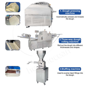 Machine à <span class=keywords><strong>pain</strong></span> baguette OCEAN, mini boulangerie, ligne de fabrication de petits pains, machine à <span class=keywords><strong>pain</strong></span> automatique pour sandwichs et toasts - Product Image 2