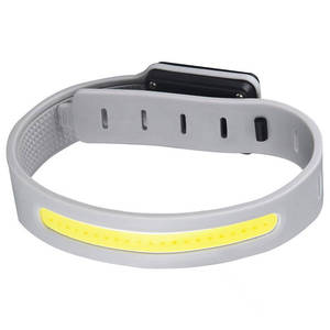 Luz de Muñeca para Correr de Noche, LED Recargable, Control Táctil, Banda de Goma, Seguridad para Correr, Uso en Exteriores - Product Image 1