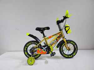 Bicyclette colorée, petite bicyclette pour bébé/jaune, enfants - Product Image 5