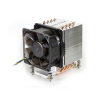 AMD AM4 AM5 Desktop 3U dissipateur thermique pour serveur ordinateur portable CPU actif Cooler dissipateur thermique simulation personnalisée prise en charge à faible bruit