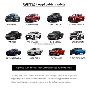 Capot rigide pour benne de pick-up <span class=keywords><strong>Ford</strong></span> <span class=keywords><strong>Ranger</strong></span> avec serrure, accessoires de couverture de benne rigide - Product Image 6