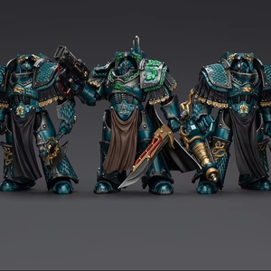 Mô hình hành động tỉ mỉ tỷ lệ 1:18 Dark Source Warhammer Horus Heresy Alpha Primarch Lernar Terminator, đồ chơi lính nhựa, quà tặng - Product Image 1
