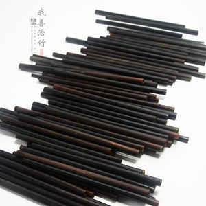 Natural <b>Bamboo</b> <b>Straws</b> Deep Carbonization Reusable Eco Friendly For Drinking Water Juice Coffee Stirring Sticks Solid Color ZX 03 - Product Image 1