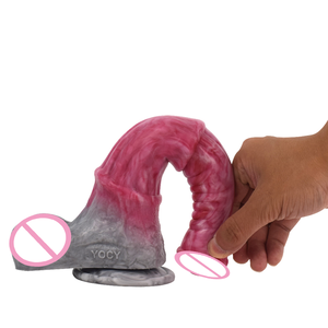 YOCY-281 9,8 Zoll große <span class=keywords><strong>Dildo</strong></span> G-Punkt Massage Gory rohes Fleisch Farbe Beast <span class=keywords><strong>Dildo</strong></span> verworrene Sexspielzeug wunderschön für Frauen - Product Image 3