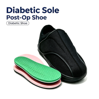 Chaussures orthopédiques post-opératoires OEM larges, réglables, légères, respirantes, antidérapantes et confortables pour diabétiques